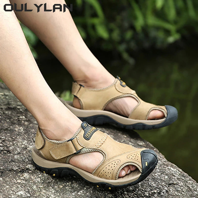 Slippers Thick Soles Fashion Sandals for Men Summer Beach Water Trekking Anti Slip