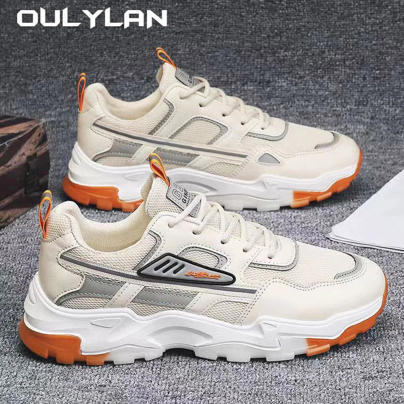 Women Men's Breathable Mesh Running Sneakers Running Shoes Anti-skid 2024