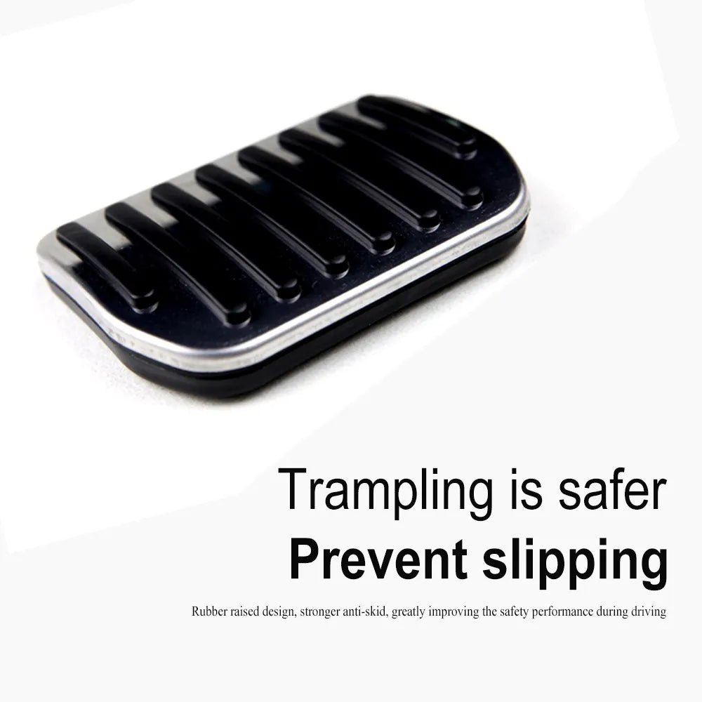 Tesla 3/3+/Y Car Foot Pedal Pads Covers Brake Accelerator Aluminum Alloy Model 3