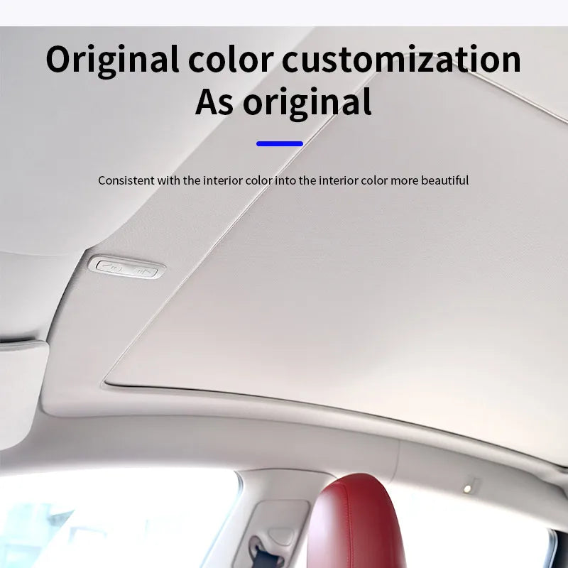 Electric Sunshade for Tesla Model Y 2024-20241 Car Sunroof Sun Visor