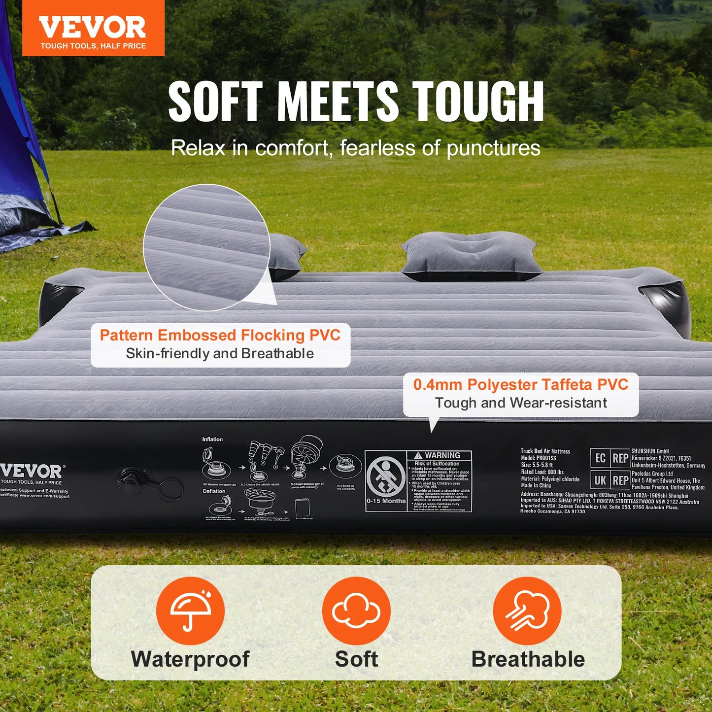 Truck Bed Air Mattress Full Size Short Truck Beds Inflatable Air Mattress Bed