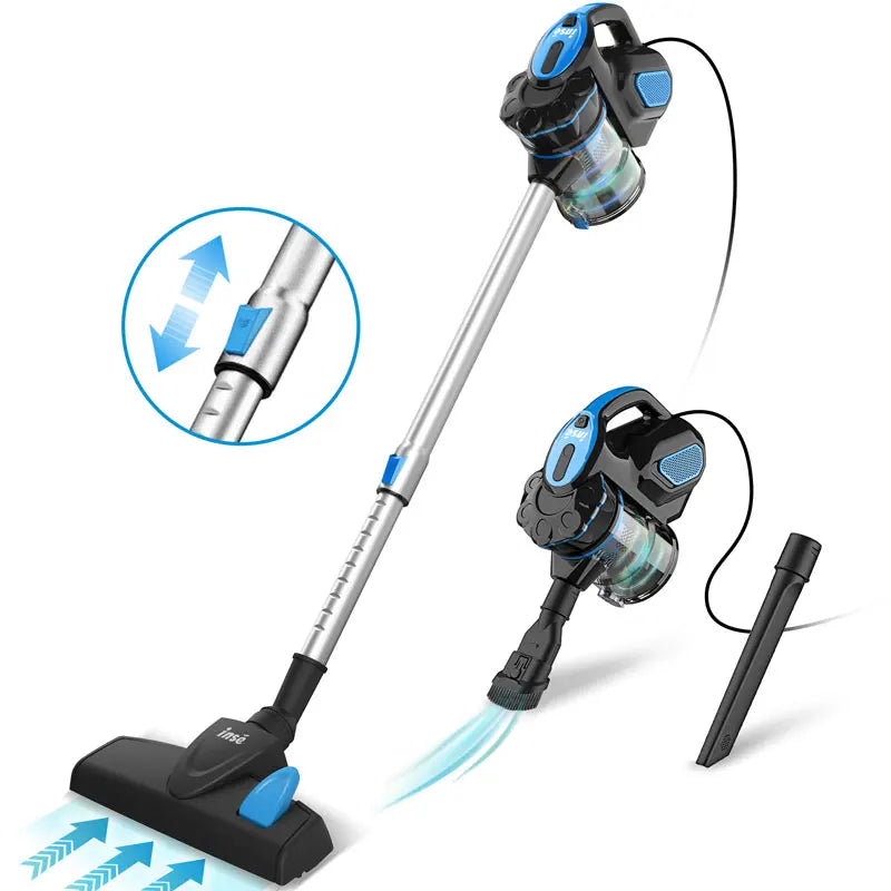 18Kpa Powerful Suction 600W Motor Stick Handheld Vaccum Cleaner for Home Pet Hair Hard Floor