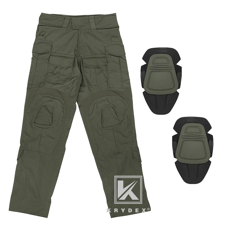 Combat Pants With Knee Pads For Hunting Outdoor Hiking Men Trousers