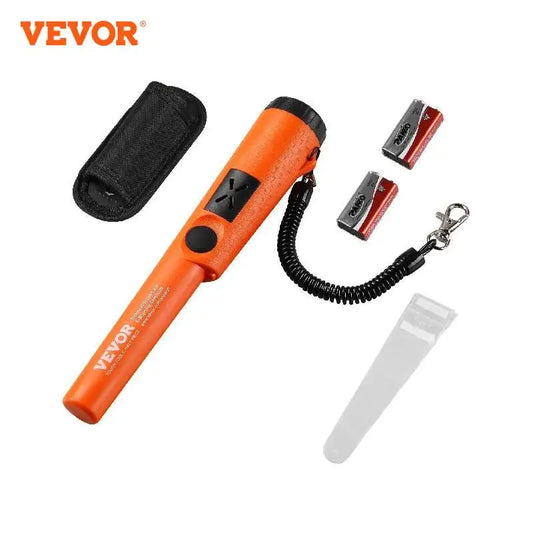 Metal Pinpointer Waterproof Handheld Wand 1.96"/4.5" Detection Depth 3 Modes