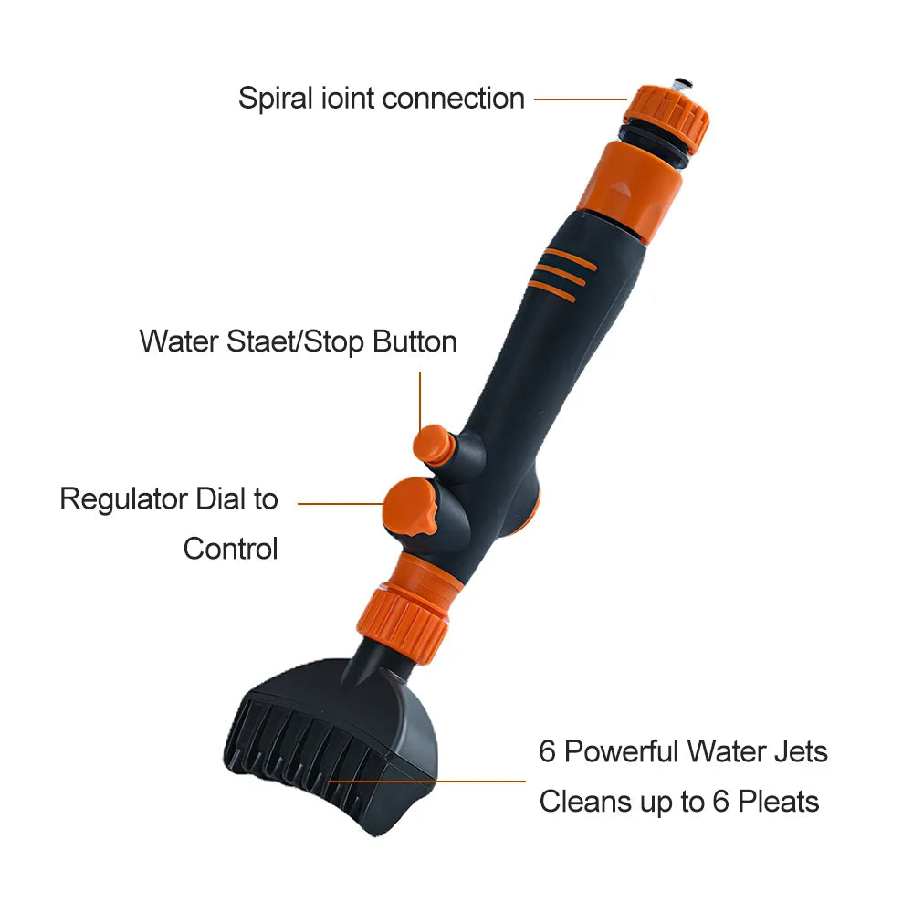 Cleaning Tool Removes Debris Dirt for Pool Hot Tub Spa Water Filter