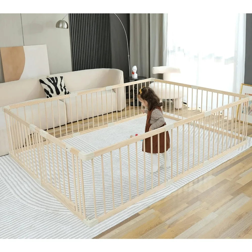 Baby Playpen Play Fence Gate and Toddlers Kids ,Baby Play Yards Gym