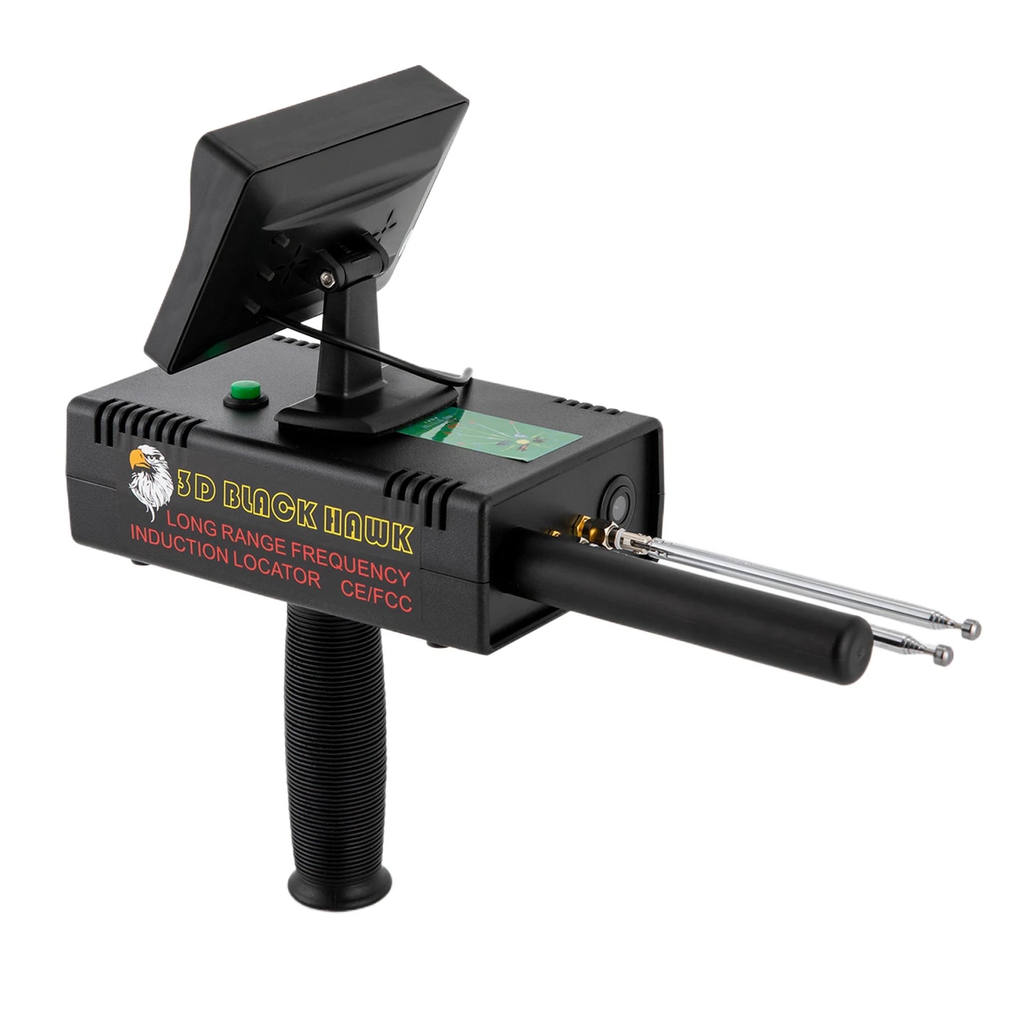 Metal Detector 3D LED Display for Gold, Silver, Copper, And Diamonds US/UK/EU Standard