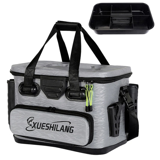 Fishing Tackle Box Multifunction Fishing Bag Keep Fresh Live Fish Bucket