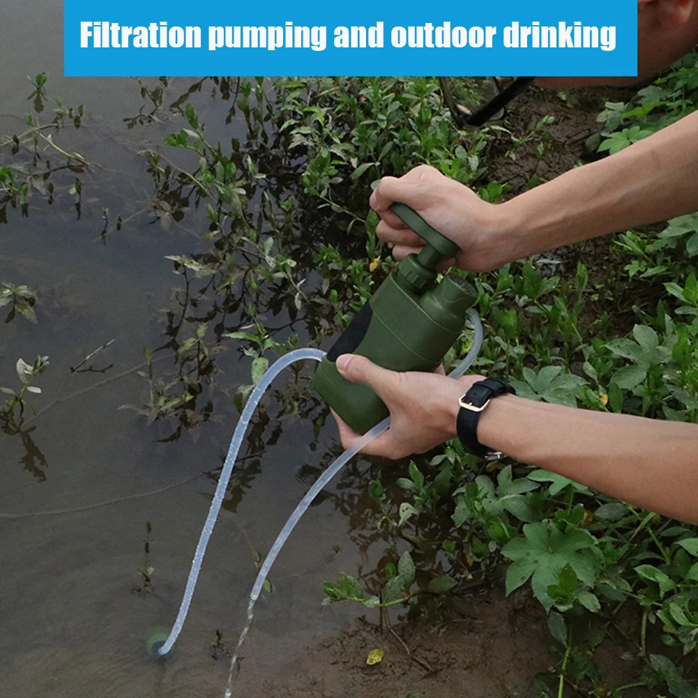 Water Filter Filtration System Purifier Emergency Drinking Water Survival Tool