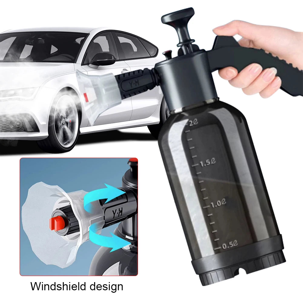 Foam Sprayer Hand Cannon High Pressure Car Wash Spray Bottle