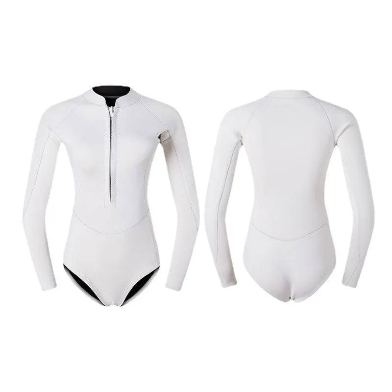 Women's 2MM Neoprene Snorkeling Wetsuits Keep Warm Scuba Water Sport Surfing Diving