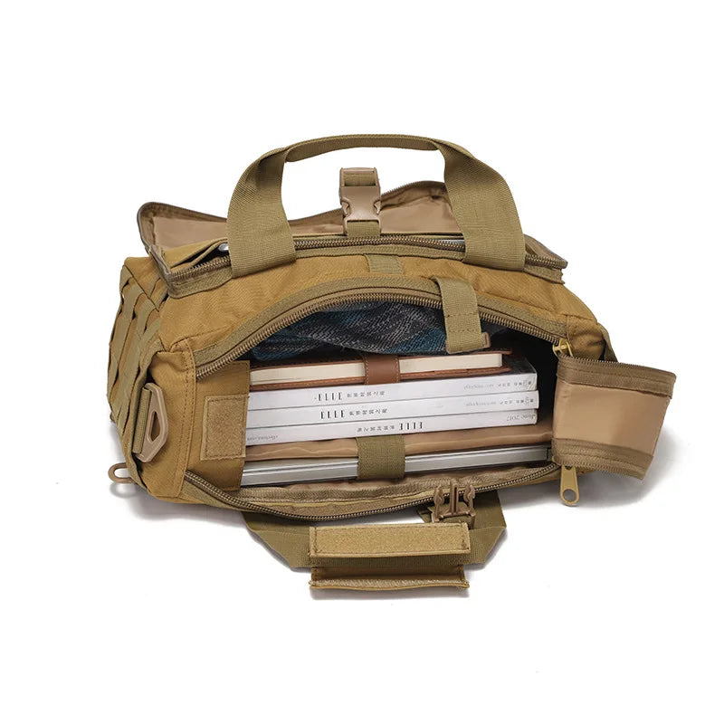 Tactical Messenger Big Capacity Outdoor Laptop Bags Shoulder Bag Camping Hiking