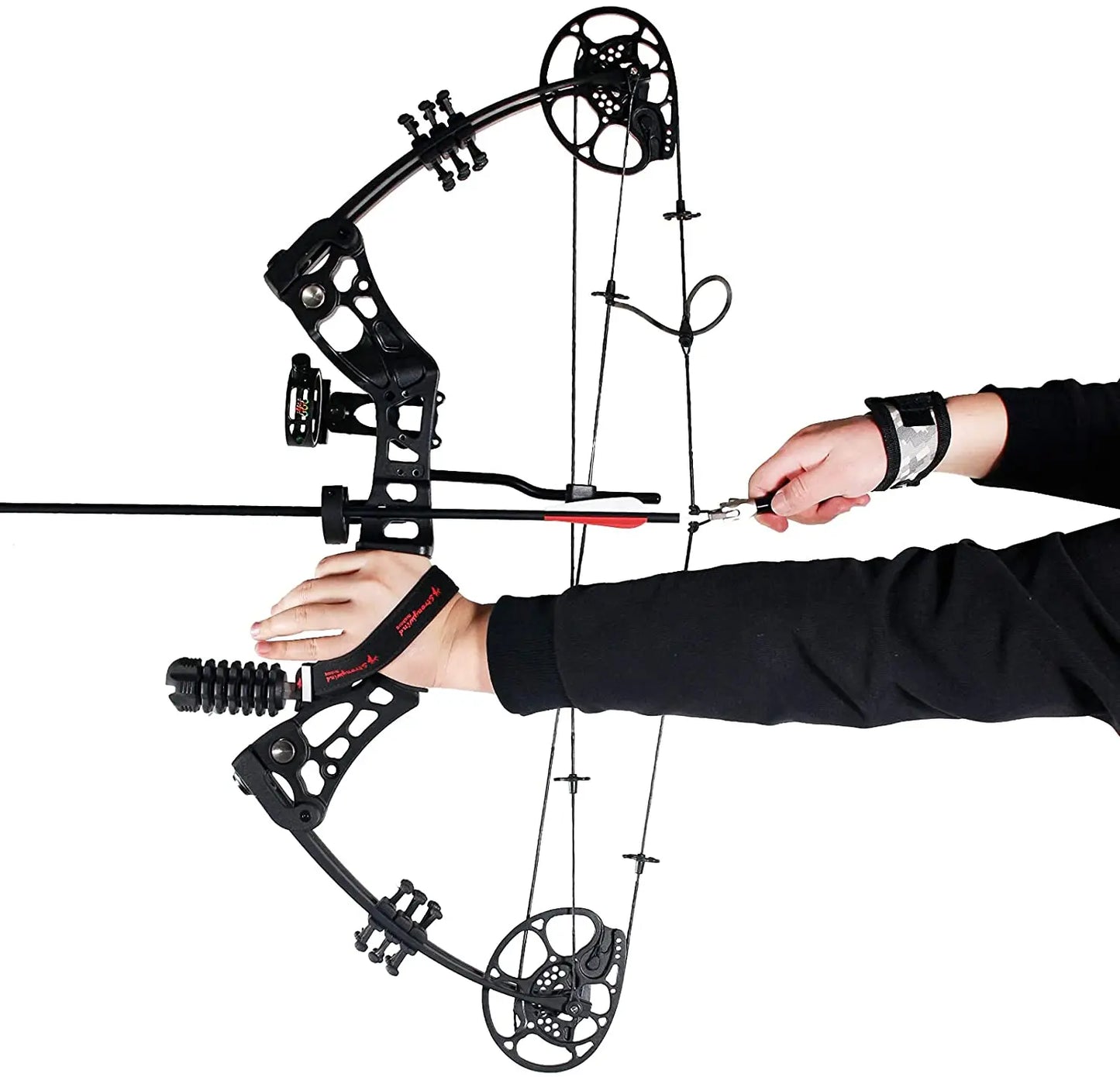 15-45lbs Compound Bow 18.25"-29" Archery Equipment Speed 290fps Right Hand