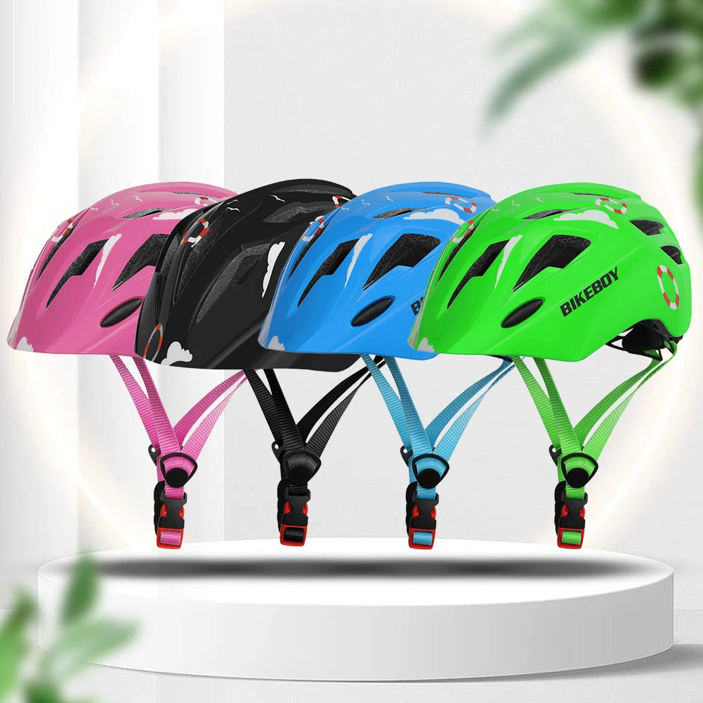 Kids Cycling Helmet Safety Helmet with Taillights Scooter Helmet Lightweight