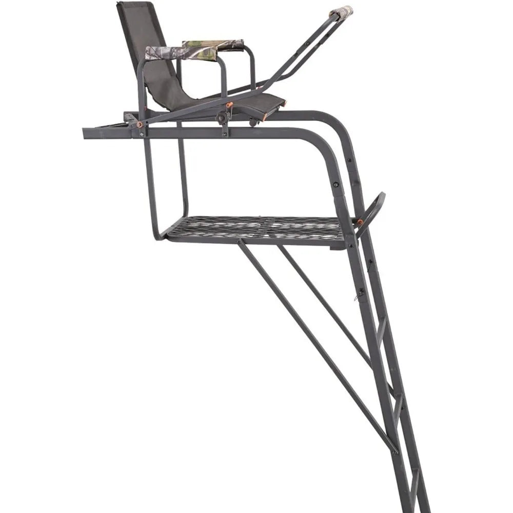 Climbing Ladder Tree Stand for Hunting with Mesh Seat, Hunting Gear