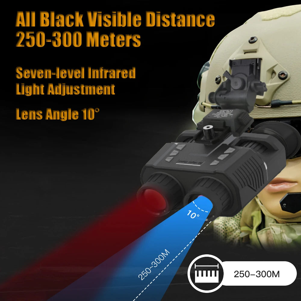 IR Night Vision Goggle Binoculars Outdoor Hunting Airsoft Scope PVS Optics Telescope Video/Photo Cam