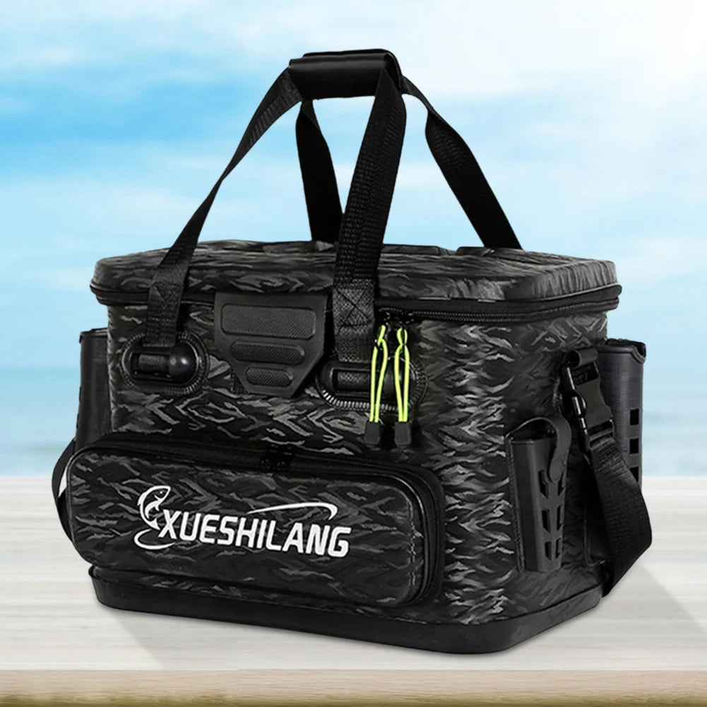 Fishing Tackle Box Multifunction Fishing Bag Keep Fresh Live Fish Bucket