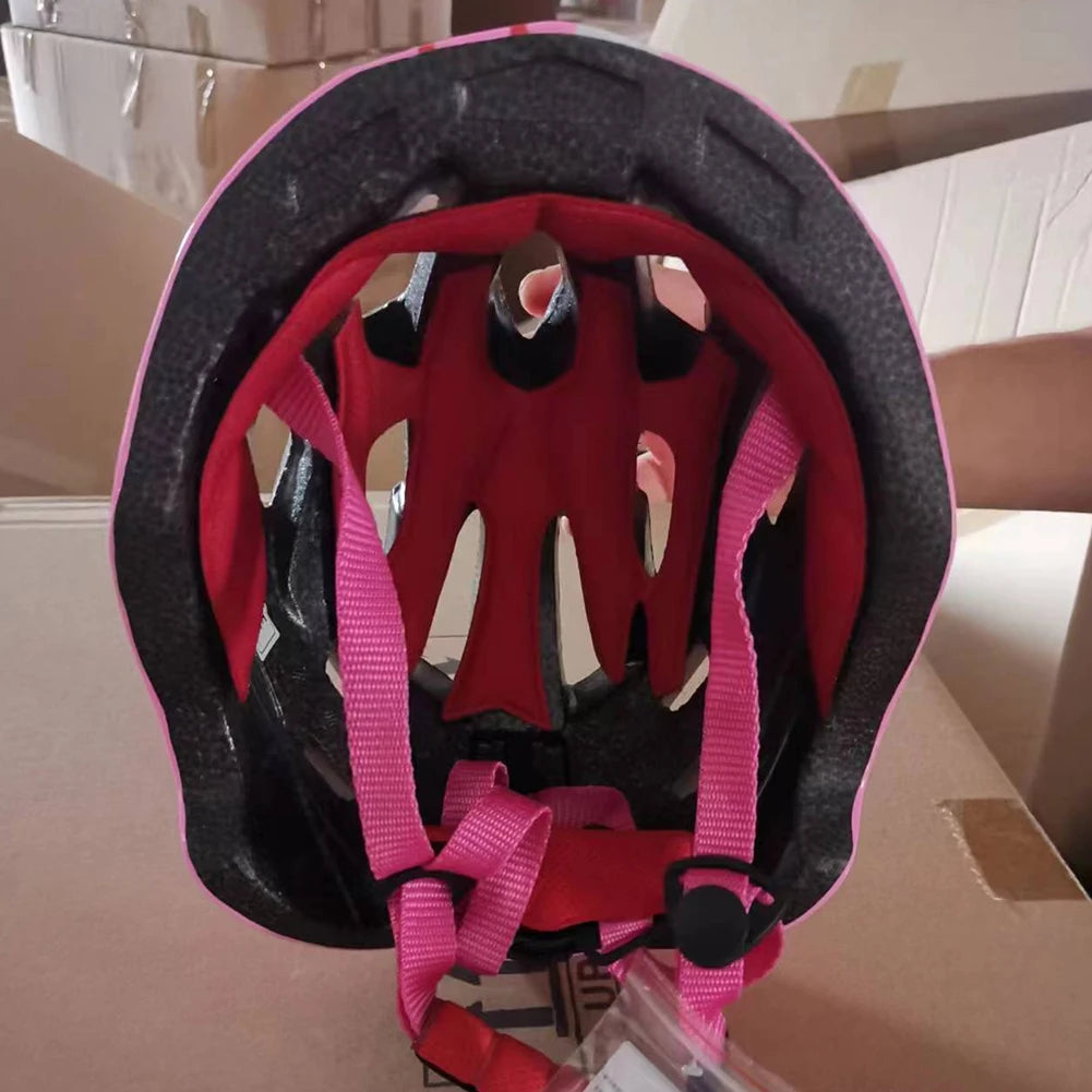 Kids Cycling Helmet Safety Helmet with Taillights Scooter Helmet Lightweight