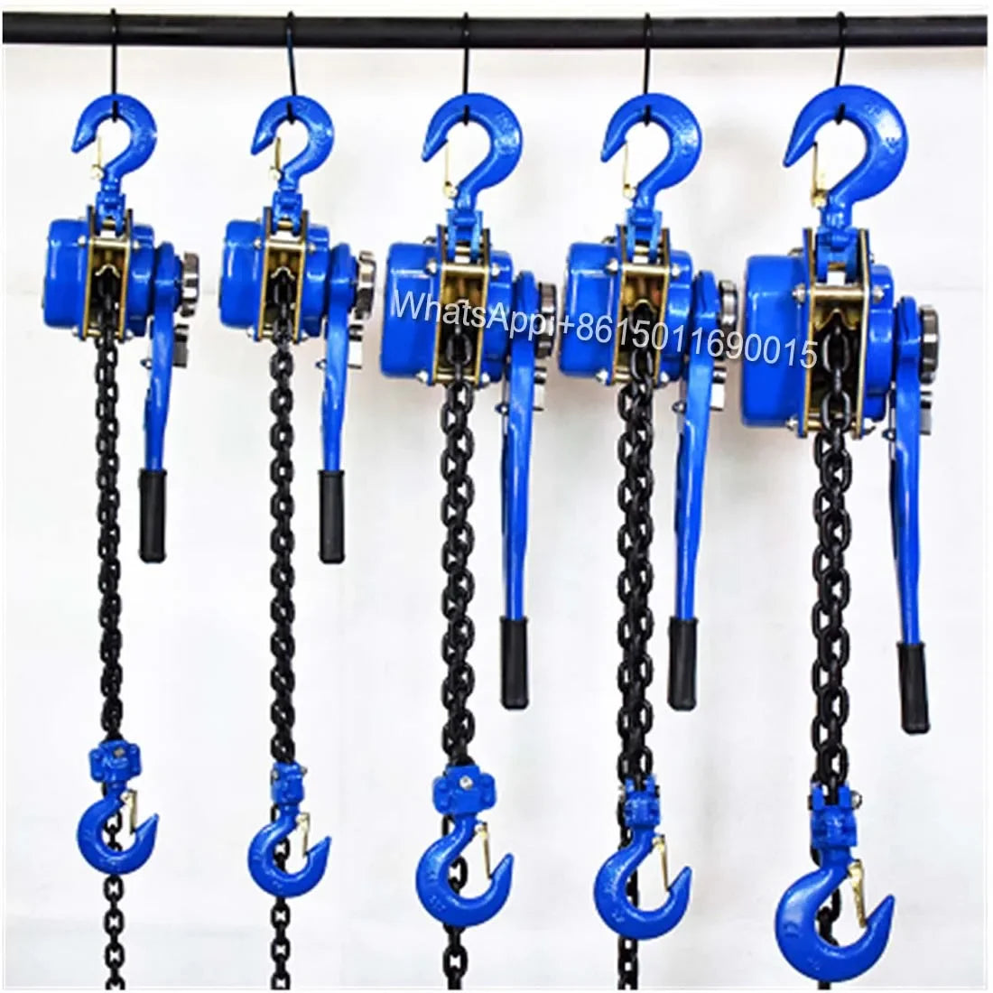 Small portable chain hoist 0.75 ton 0.8 ton 1 ton manual hanging hoist