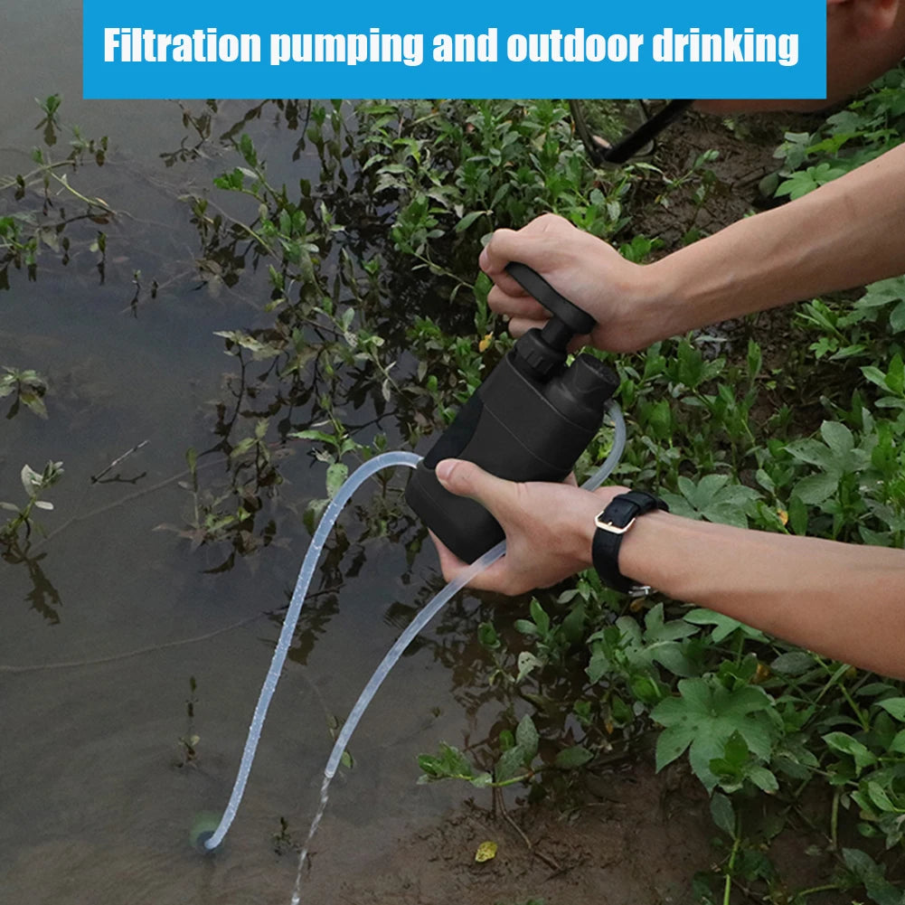 Water Filter Filtration System Purifier Emergency Drinking Water Survival Tool